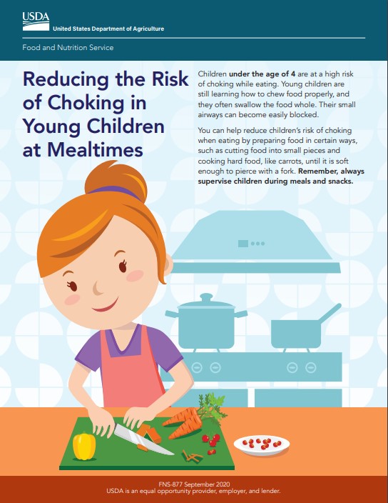 LVCC - Nutrition - Reducing the Risk of Choking in Young Children at Mealtimes