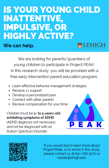 LVCC - Family Supports - Project PEAK